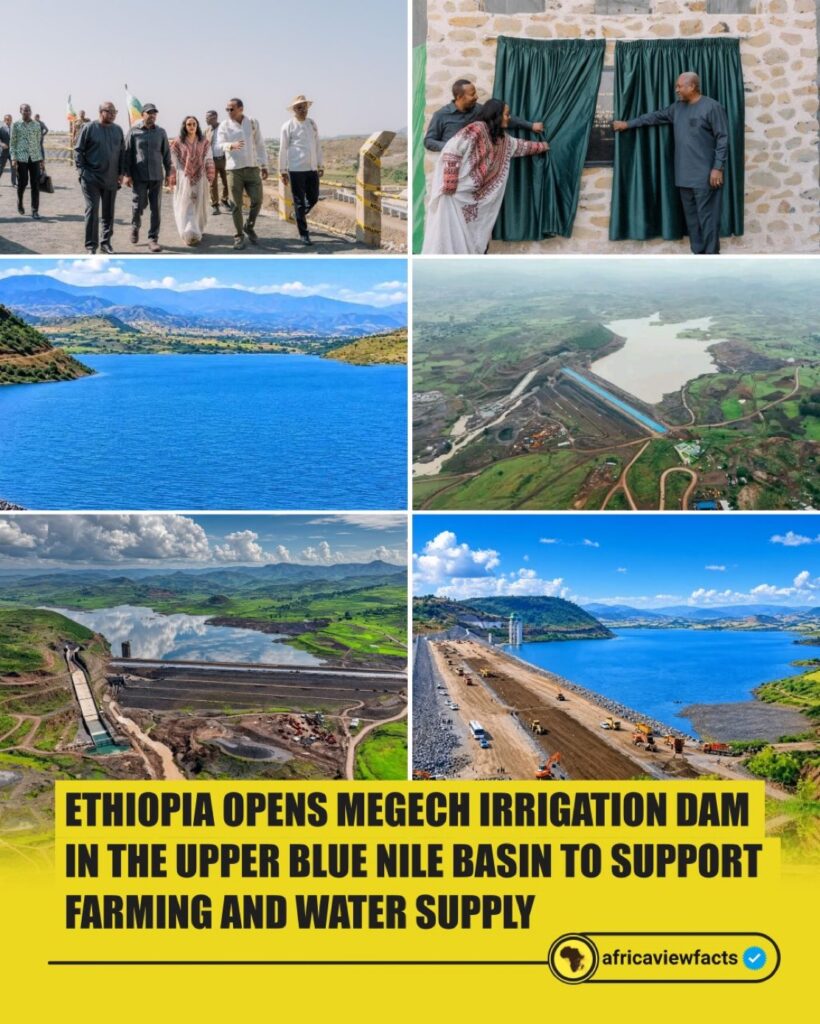 Ethiopia Opens Irrigation Dam to Boost Agriculture, Water Supply IMG